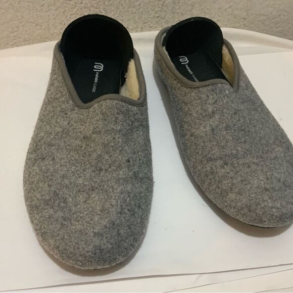 Mahabis Curve Classic Wool Slippers Size 45 main image 6